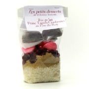 Riz au lait fraise tagada canneberge