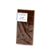 Tablette chocolat au lait à la fleur de Sel