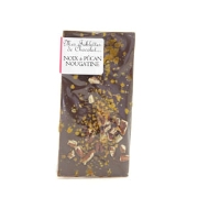 Tablette chocolat au lait noix de pécan nougatine